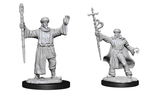 D&D Nolzur's Marvelous Miniatures: W13 Male Human Wizard Unpainted Miniatures WizKids