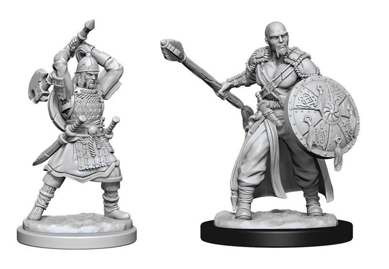D&D Nolzur's Marvelous Miniatures: W13 Male Human Barbarian Unpainted Miniatures WizKids