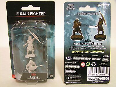 D&D Nolzur's Marvelous Miniatures: W13 Warforged Fighter Unpainted Miniatures WizKids