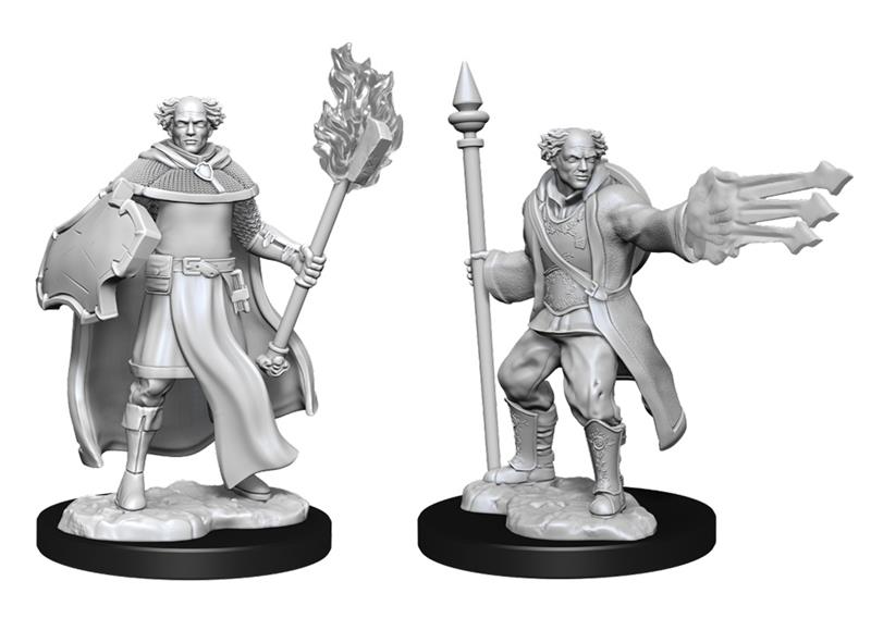 D&D Nolzur's Marvelous Miniatures: W13 Multiclass Cleric + Wizard Unpainted Miniatures WizKids