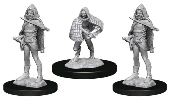 D&D Nolzur's Marvelous Miniatures: W13 Darkling Elder & Darklings Unpainted Miniatures WizKids