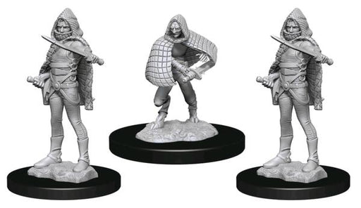 D&D Nolzur's Marvelous Miniatures: W13 Darkling Elder & Darklings Unpainted Miniatures WizKids