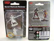 D&D Nolzur's Marvelous Miniatures: W9 Yuan-Ti Pureblood Adventurers Unpainted Miniatures WizKids