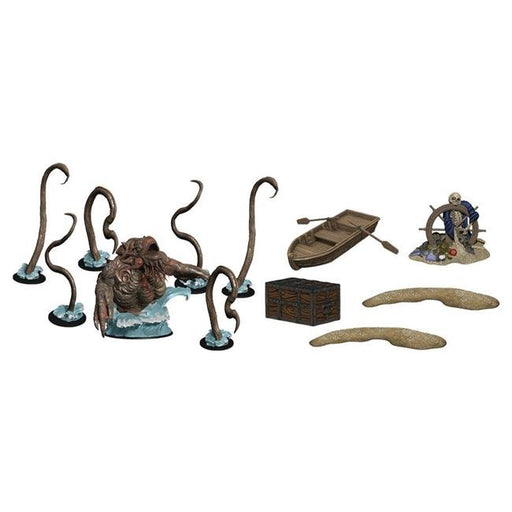 Icons Of The Realms, Monster Menagerie Iii: Kraken & Island RPG Miniatures WizKids   