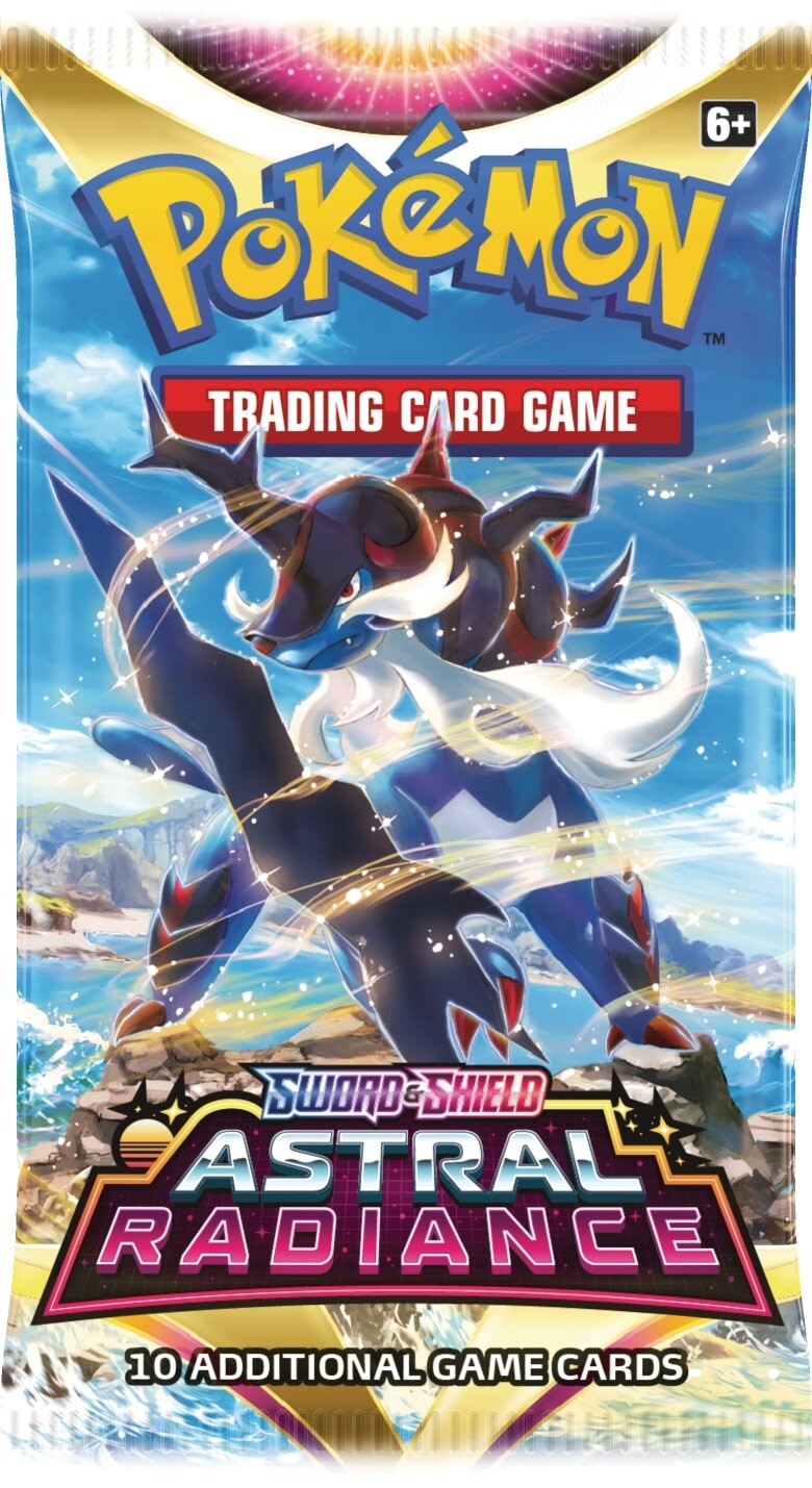Pokémon Astral Radiance Booster Pack Pokemon Sealed Pokémon   