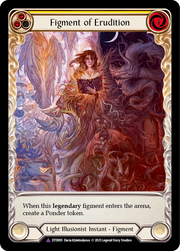 Figment of Erudition // Suraya, Archangel of Erudition (Marvel) [DTD005] (Dusk Till Dawn)  Cold Foil Flesh And Blood Single Flesh And Blood   