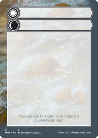 Helper Card (9/9) [Tokens] Innistrad: Midnight Hunt Tokens MTG Single Magic: The Gathering