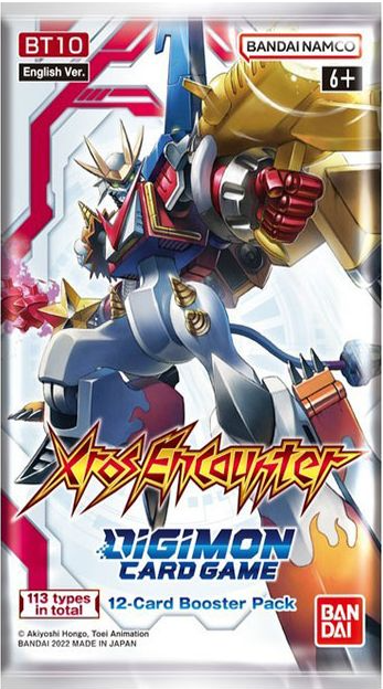 Xros Encounter - Booster Pack [BT10] Digimon Sealed Digimon   