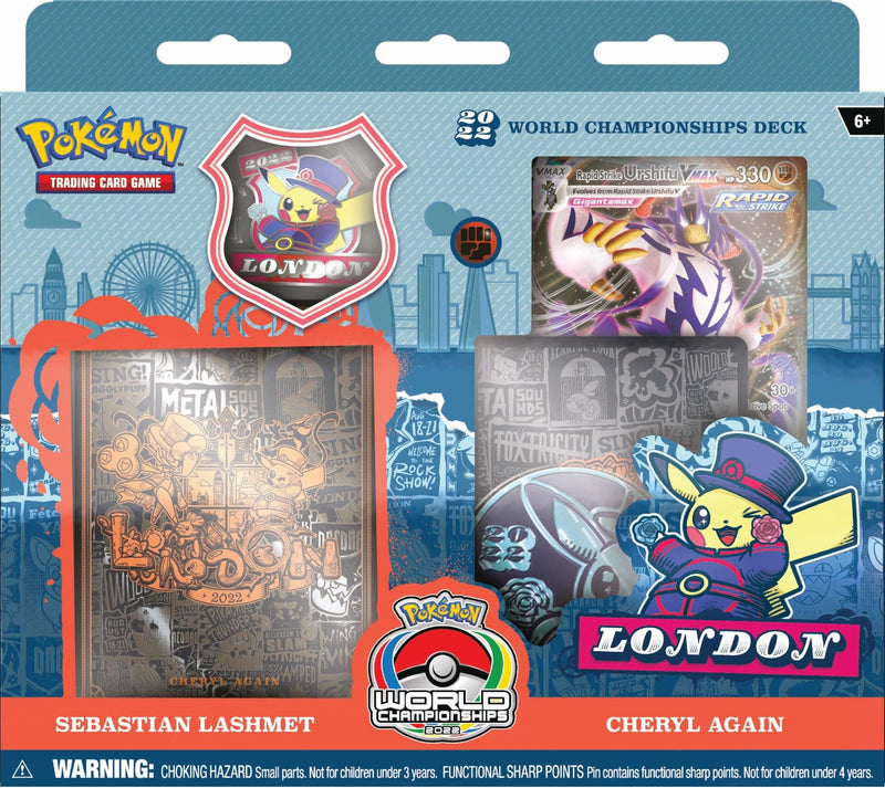 Pokémon 2022 World Championships Deck (Cheryl Again - Sebastian Lashmet) Pokemon Sealed Pokémon   