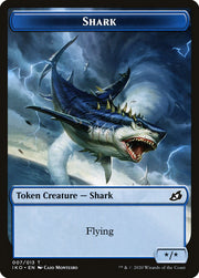 Shark // Shark Double-Sided Token [Pioneer Challenger Decks 2022] MTG Single Magic: The Gathering   