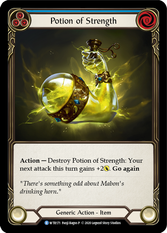 Potion of Strength [WTR171] Unlimited Edition Normal Flesh And Blood Single Flesh And Blood   