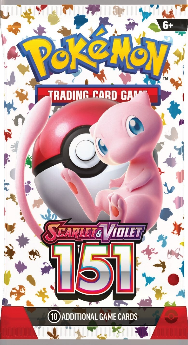 Pokémon Scarlet and Violet: 151 Booster Pack Pokemon Sealed Pokémon   
