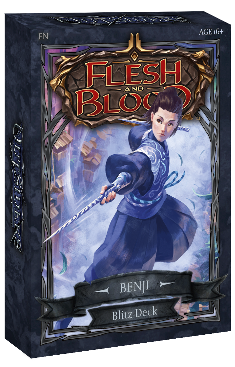 Flesh and Blood Outsiders Blitz Deck (Benji) Flesh And Blood Sealed Flesh And Blood   