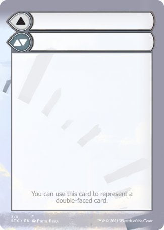 Helper Card (3/9) [Tokens] Strixhaven: School of Mages Tokens MTG Single Magic: The Gathering