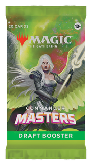 MTG Commander Masters Draft Booster Pack MTG Sealed Magic: The Gathering   