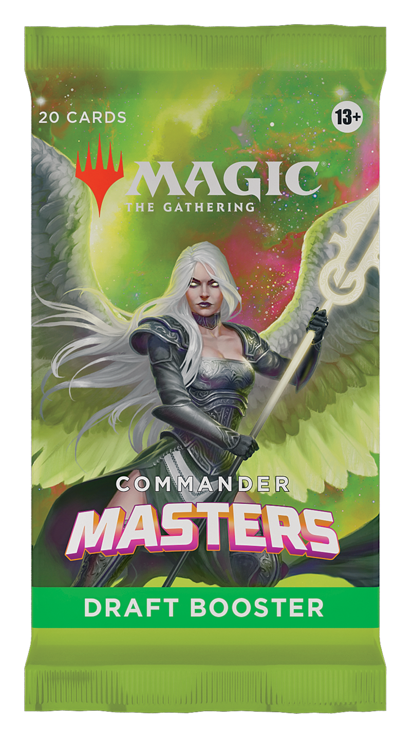 MTG Commander Masters Draft Booster Pack MTG Sealed Magic: The Gathering   