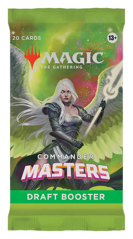 MTG Commander Masters Draft Booster Pack MTG Sealed Magic: The Gathering   