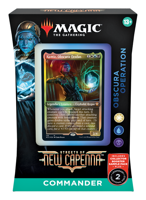 MTG Streets of New Capenna - Commander Deck (Obscura Operation) MTG Sealed Magic: The Gathering   