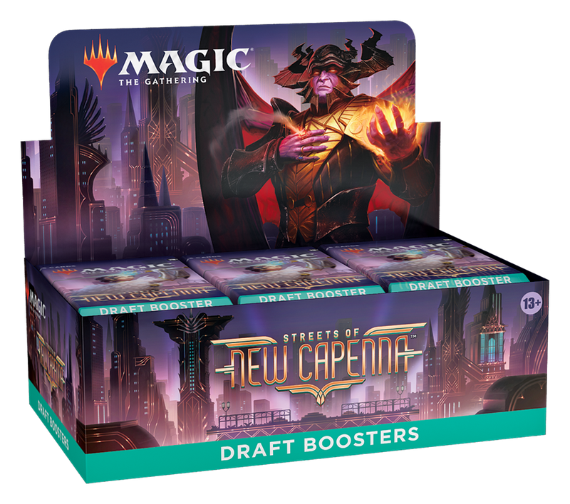 MTG Streets of New Capenna Draft Booster Box MTG Sealed Magic: The Gathering   