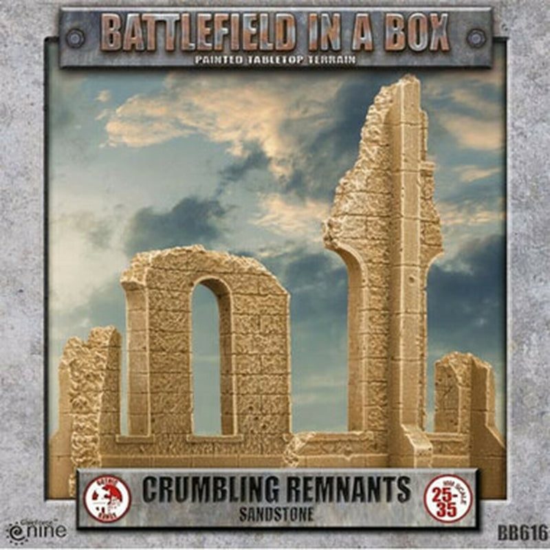 Battlefield in a Box: Sandstone Crumbling Remnants Terrain Gale Force Nine   