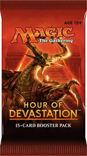 MTG Hour of Devastation - Booster Pack (Russian) MTG Sealed Magic: The Gathering