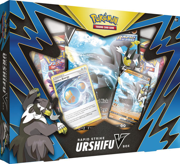 Pokémon Rapid Strike Urshifu V Box Pokemon Sealed The Pokémon Company   