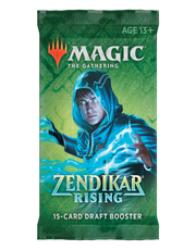 MTG Zendikar Rising - Draft Booster Pack MTG Sealed Magic: The Gathering   