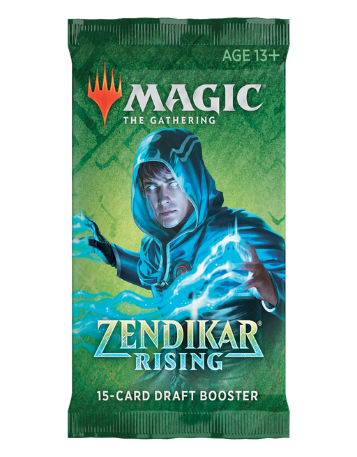 MTG Zendikar Rising - Draft Booster Pack MTG Sealed Magic: The Gathering   