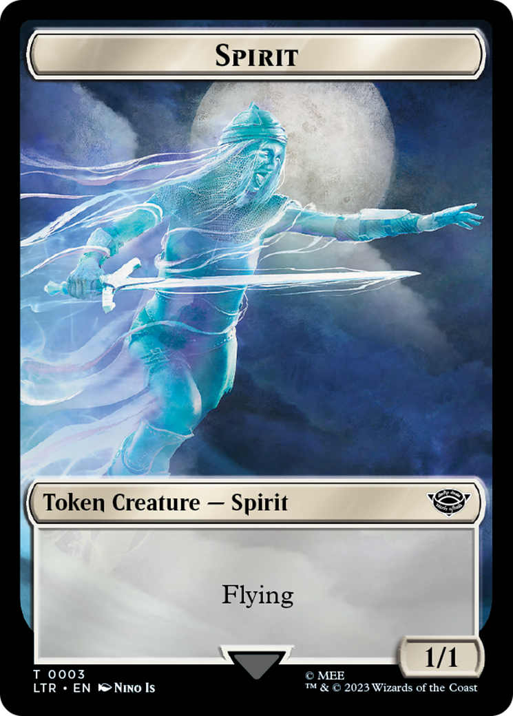 Food (09) // Spirit Double-Sided Token [The Lord of the Rings: Tales of Middle-Earth Tokens] MTG Single Magic: The Gathering   
