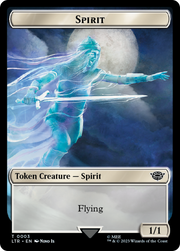 Food (10) // Spirit Double-Sided Token [The Lord of the Rings: Tales of Middle-Earth Tokens] MTG Single Magic: The Gathering   