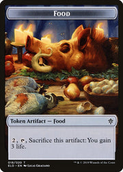 Faerie // Food (18) Double-Sided Token [Tokens] Throne of Eldraine Tokens MTG Single Magic: The Gathering
