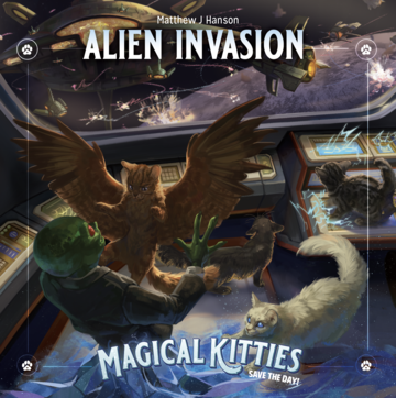 Alien Invasion - Magical Kitties save the day! Board Games Atlas Games   