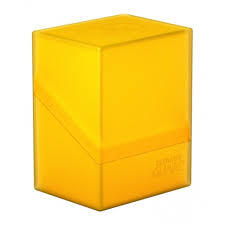 Ultimate Guard: Boulder 80+ - Amber Deck Boxes & Storage Ultimate Guard