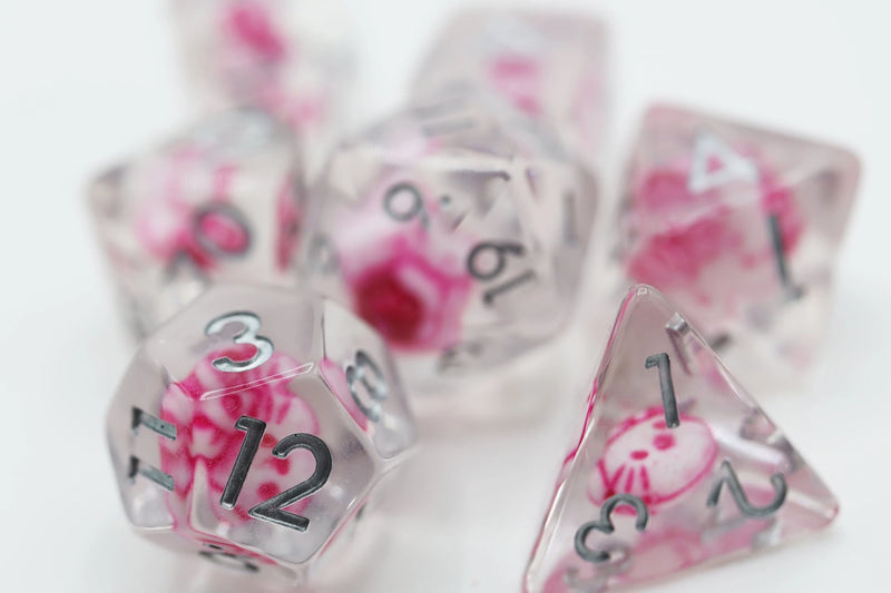 Foam Brain Games: Anime Kitty 7-Die Set Dice & Gaming Accessories Foam Brain Games