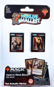 Magic: The Gathering - Ajani vs. Nicol Bolas Duel Decks / Worlds Smallest CARDS Collectible Trading Cards World's Smallest   