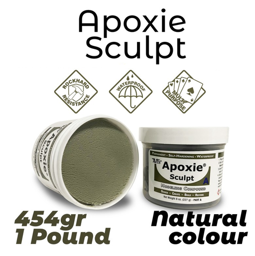 Green Stuff World: Apoxie Sculpt 1Lb Natural Model Tools & Glue Green Stuff World