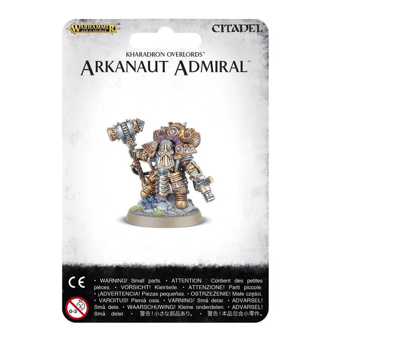 Kharadron Overlords: Arkanaut Admiral (Web Order)  Games Workshop Age of Sigmar Taps Games Edmonton Alberta
