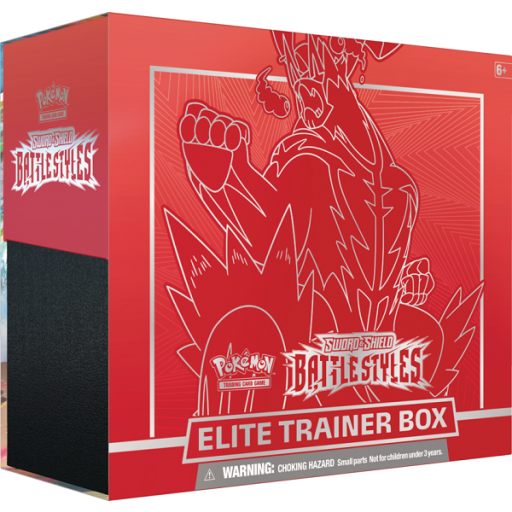 Pokémon Sword & Shield - Battle Styles Red Elite Trainer Box Pokemon Sealed The Pokemon Company