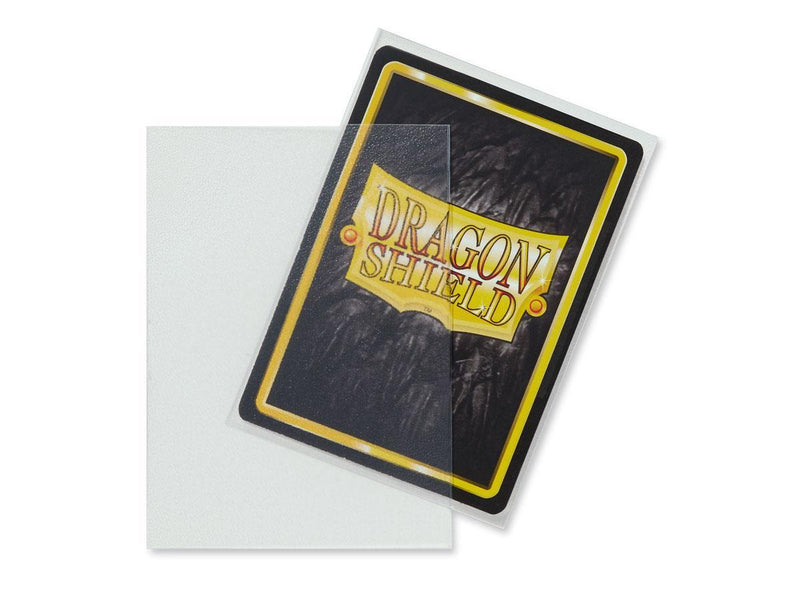 Dragon Shield: Matte Sleeves - Clear 100Ct Card Sleeves Dragon Shield