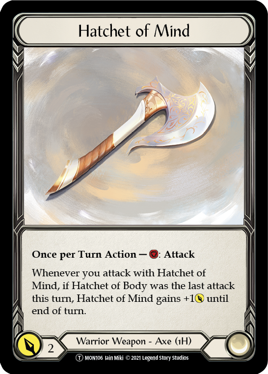 Spectral Shield //Hatchet of Mind [U-MON104 // U-MON106] Unlimited Normal Flesh And Blood Single Flesh And Blood   