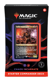 MTG Starter Commander Deck: Chaos Incarnate MTG Sealed Magic: The Gathering   