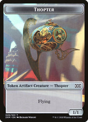 Beast // Thopter (026) Double-Sided Token [Tokens] Double Masters Tokens MTG Single Magic: The Gathering