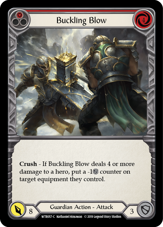 Buckling Blow (Red) [WTR057-C] Alpha Print Normal Flesh And Blood Single Flesh And Blood   