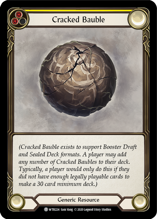 Cracked Bauble [WTR224] Unlimited Edition Normal Flesh And Blood Single Flesh And Blood   