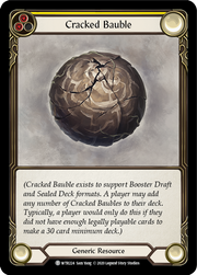 Cracked Bauble [WTR224] Unlimited Edition Normal Flesh And Blood Single Flesh And Blood   