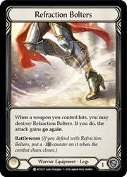 Refraction Bolters [WTR117] Unlimited Edition Rainbow Foil Flesh And Blood Single Flesh And Blood   