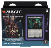 MTG Warhammer 40,000 Commander Deck - Necron Dynasties MTG Sealed Magic: The Gathering   