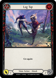 Leg Tap (Blue) [WTR103-C] Alpha Print Normal Flesh And Blood Single Flesh And Blood   