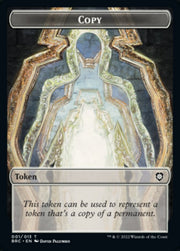 Copy // Thopter (006) Double-Sided Token [Tokens] The Brothers' War Commander Tokens MTG Single Magic: The Gathering