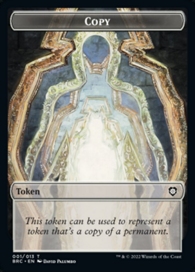 Copy // Thopter (006) Double-Sided Token [Tokens] The Brothers' War Commander Tokens MTG Single Magic: The Gathering